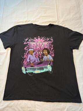 OutKast ATLiens Cartoon Graphic Rap Tee Black Size XL